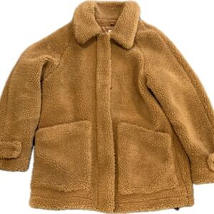 Topshop Tan Teddy Jacket
